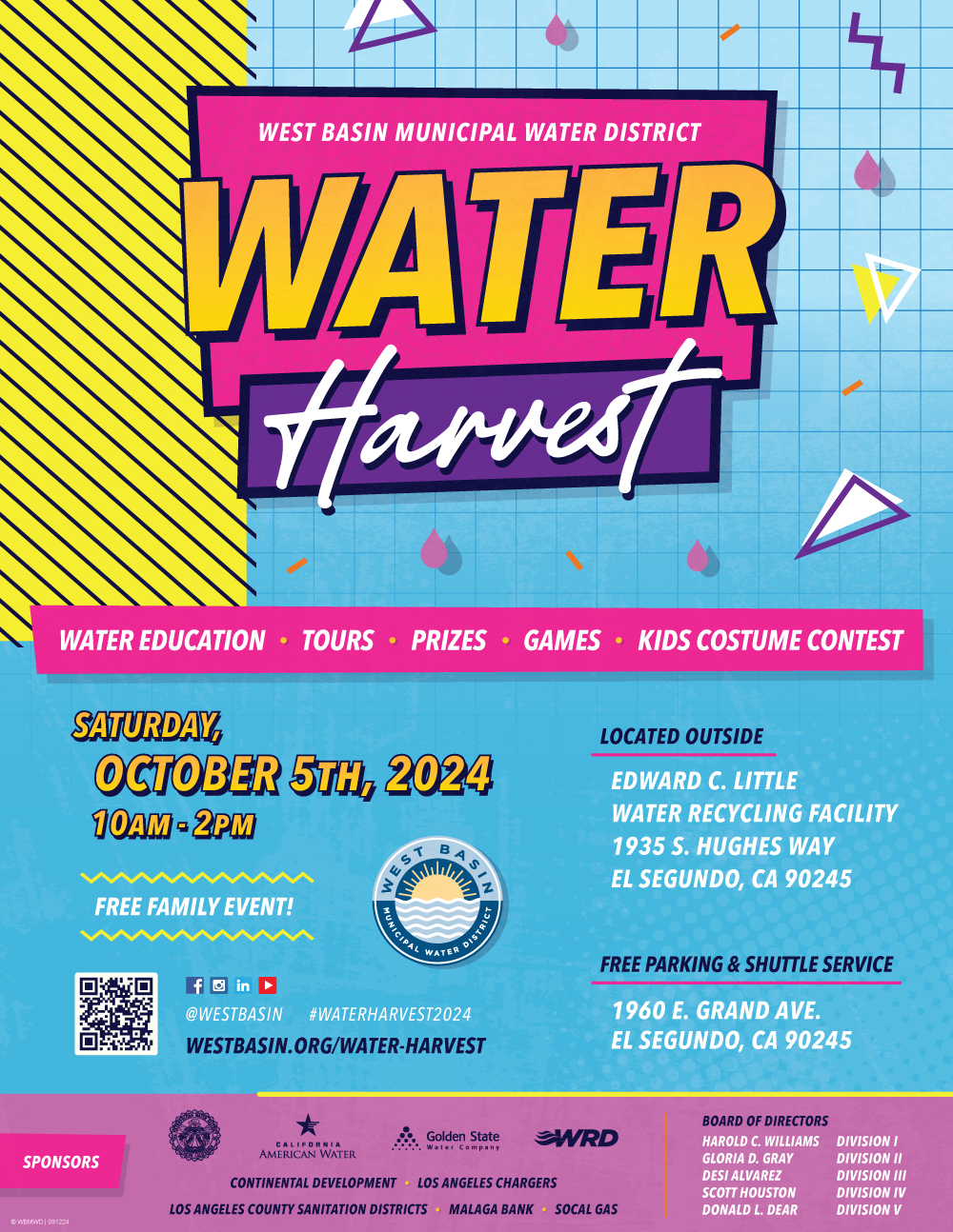 10-05-24 Water Harvest Flyer - Sponsors English